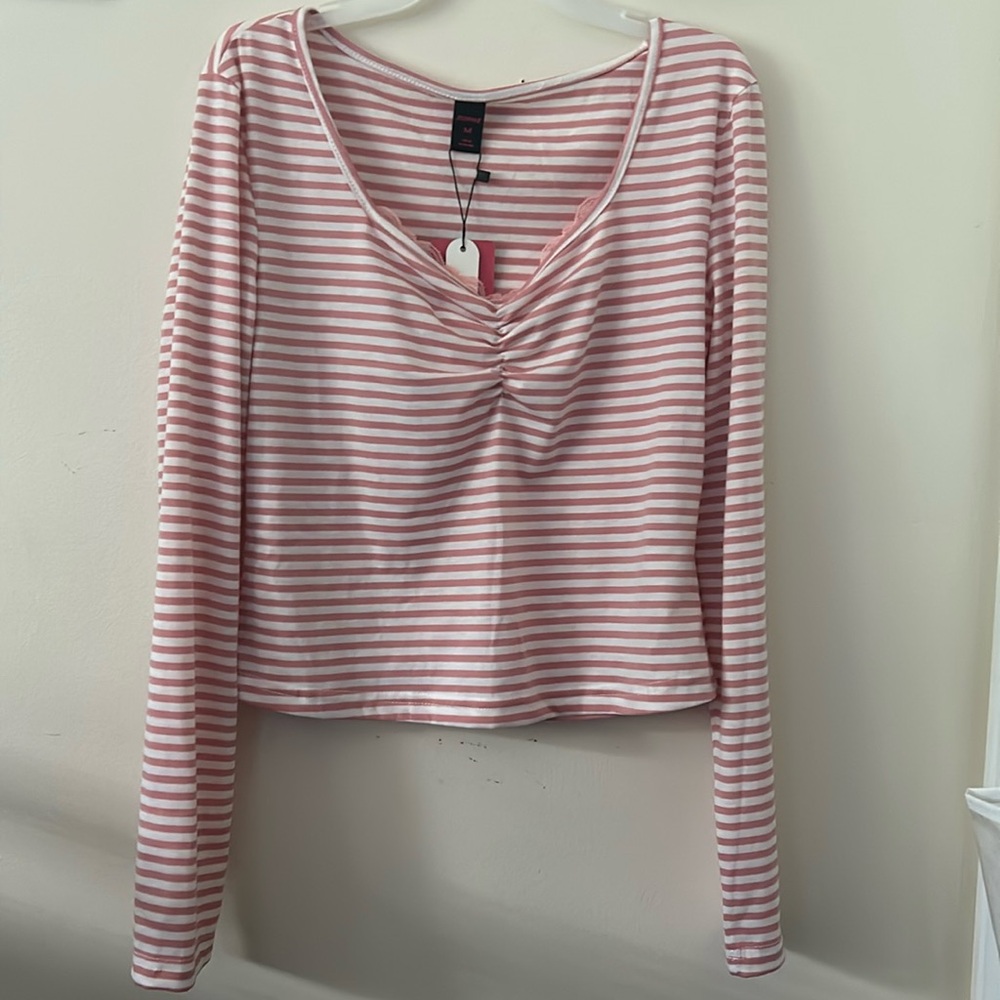 Pink longsleeve shirt
